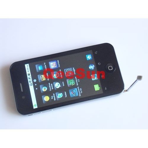 QEESUN 2011 H2000 4gs google android 2.2 smart phone unlocked gsm cell phone mobile phone cellular phone facebook twitter angry birds msn wifi tv gps ucweb opera email dual sim QEESUN -5.jpg