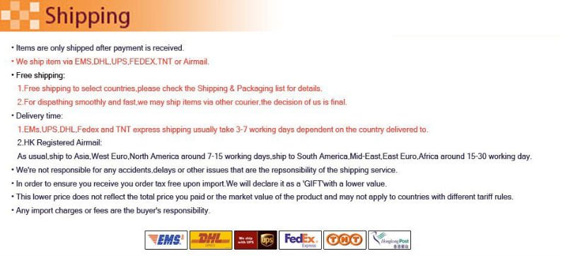 shipping