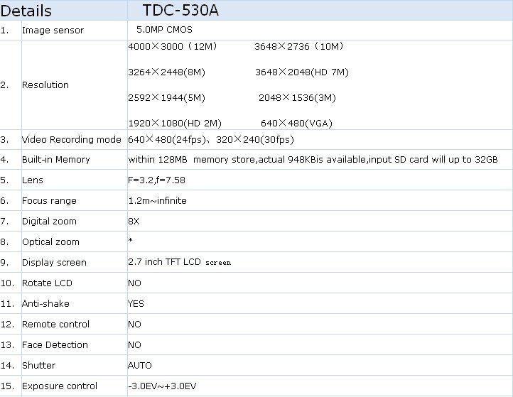 TDC-530A AA