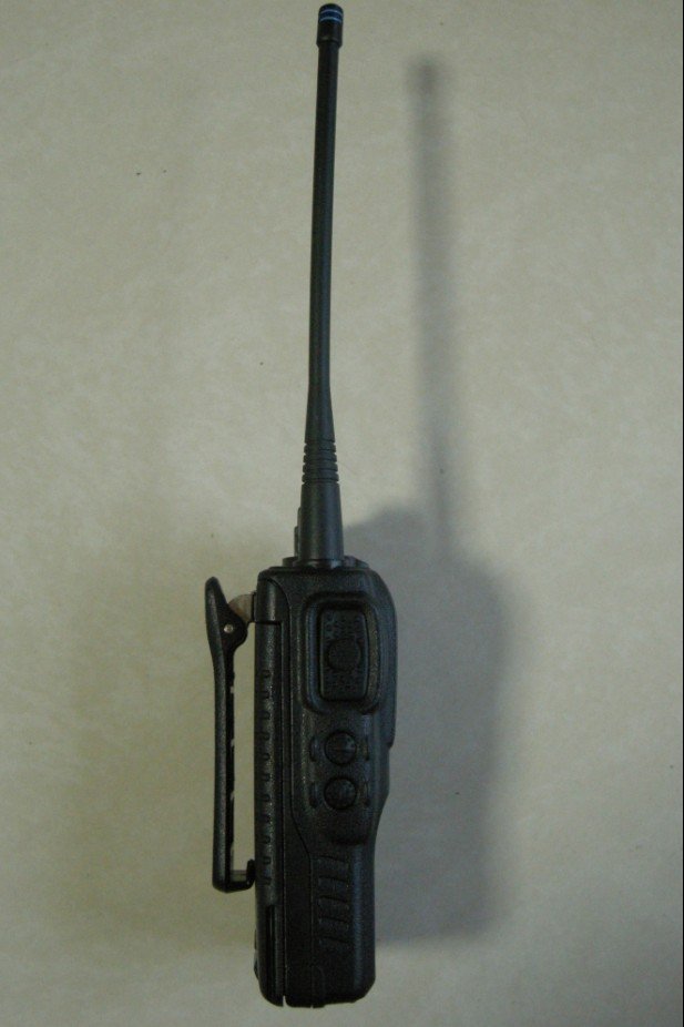 VX-417 two way radio side