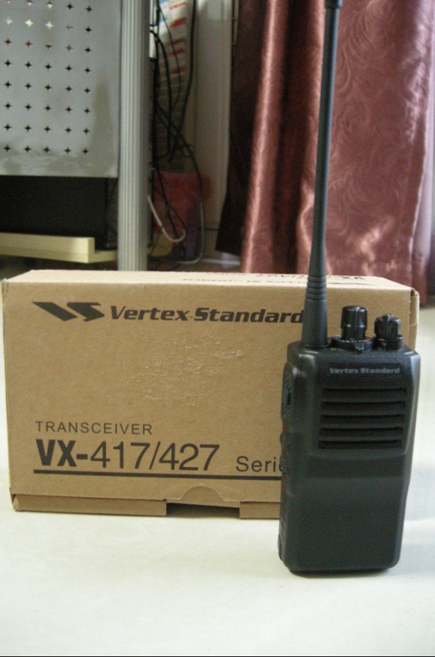 VX-417 intercom box packaging