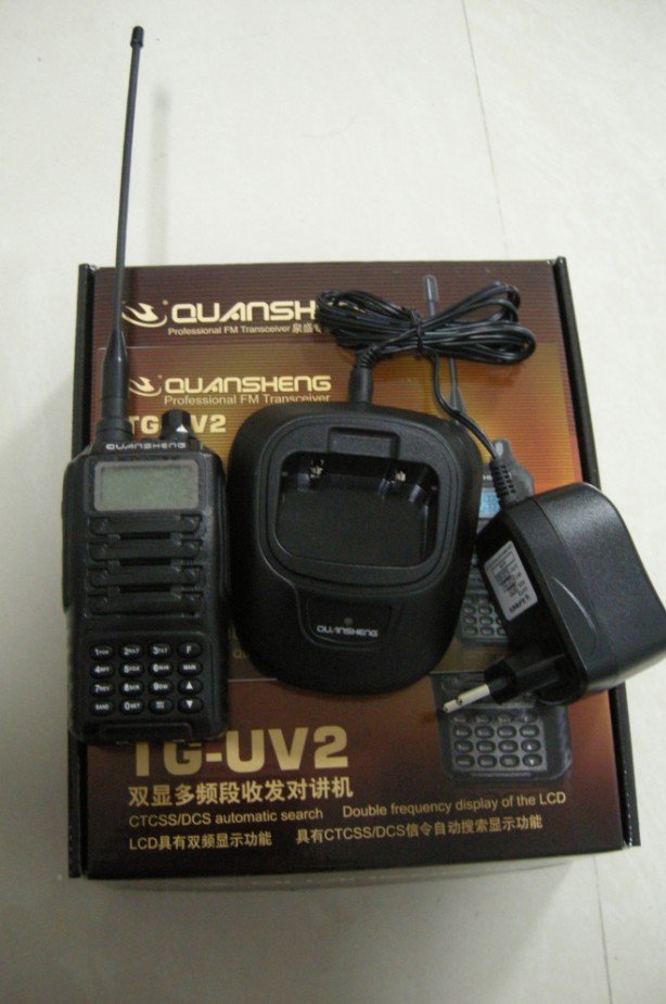 TG-UV2 dual band 2 way radio