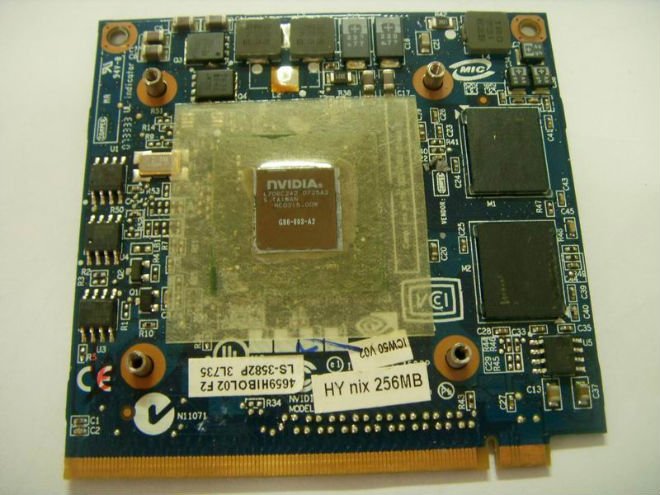 MXM II 8400M GS DDR2 256MB 128MB G86-603-A2 01