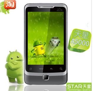 2011Good recommend Andriod 2.2 mobile cell phone A5000,free dhl shipping