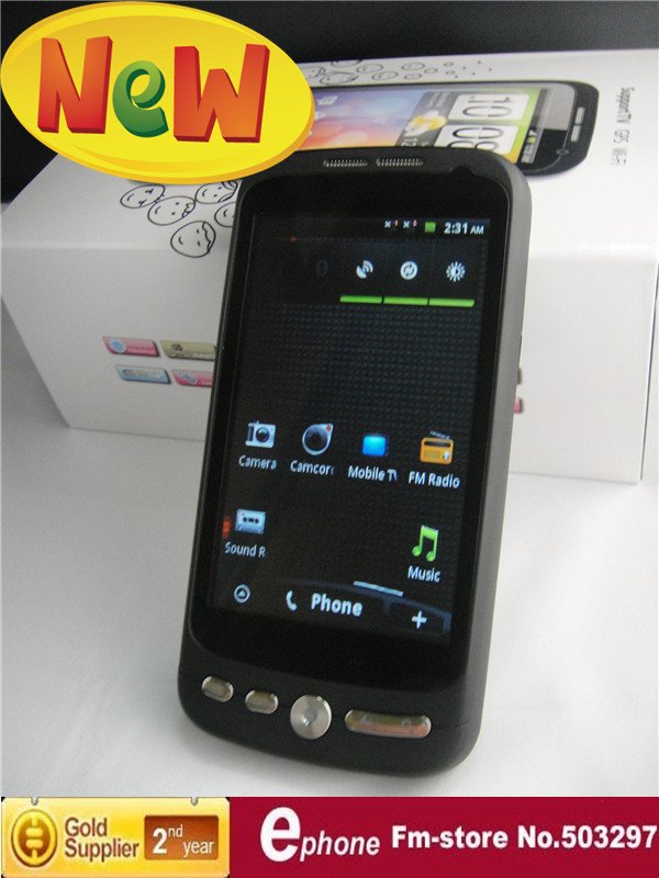 2PCS/Fly-yang FG8 AGPS Smart Phone 3.5" capacitive screen android 2.2 Mobile Phone+Free Shipping
