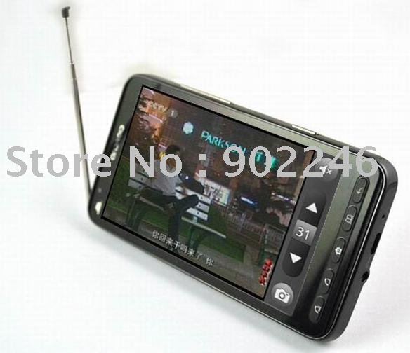 2011 new hotsale Free shipping A2000 Android phone real GPS phone 4.3" touch screen wifi TV