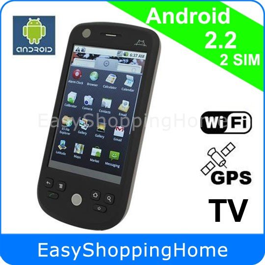 Andriod 2.2 Wifi Cell Phone H6 (MP-H6)