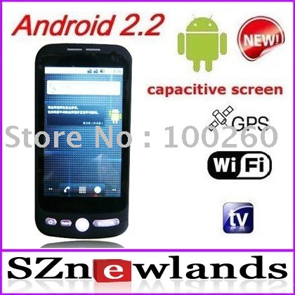 FG8 Android 2.2 Smart Phone 3.6" Capacitive Dual sim GPS WIFI TV Cell Phone