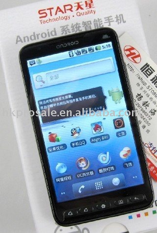 New arrival! free shipping Android 2.2 Star A2000 4.3" touch screen wifi TV GPS mobile phone
