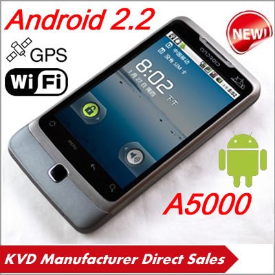 Freeshipping +Android 2.2 A5000 smart phone