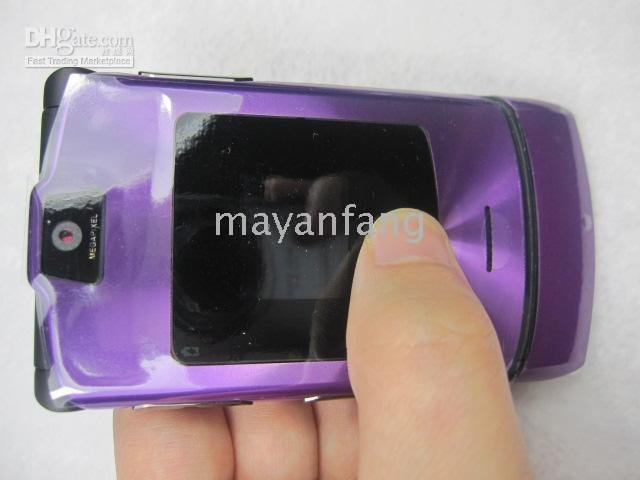 PURPLE NEW Original unlocked GSM v3i mobile camera cell phone THE BEST V3I PHONE HOTSALE MANY COLORS