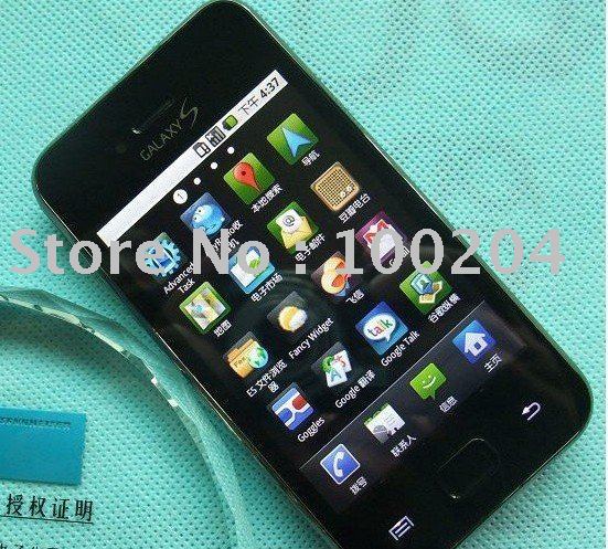 Freeshipping i9000 Android 2.2 OS Dual sim Galaxy smartphone