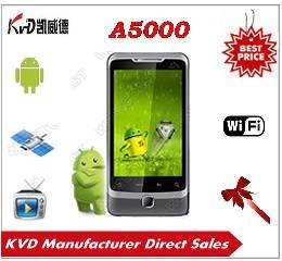Smart phone 3.5''inch android 2.2 A5000 GPS Free shipping