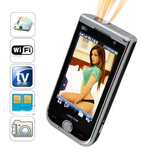 Free shipping! P790 Projector WiFi Bluetooth Mobile Cell Phone Unlocked