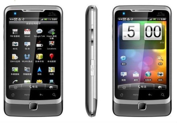 Android 2.2 A5000 smart mobile phone+Free Shinpping