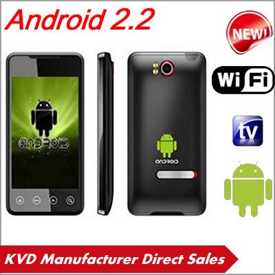 Freeshipping G9 TV WIFI Android 2.2 Smart wifi tv phones