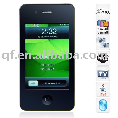 1PCS wholesale ,retail free shipping F073 H-Phone 4 China Mobile Phone