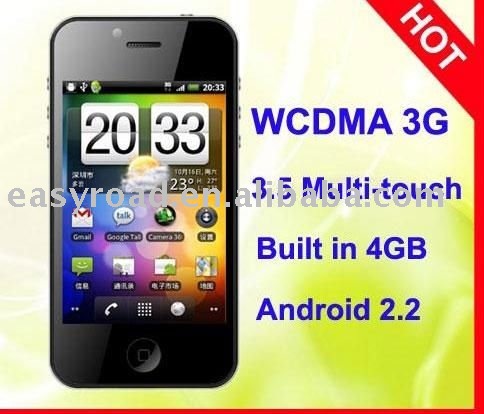 2011 Hot! 3G WCDMA GSM Android Phone