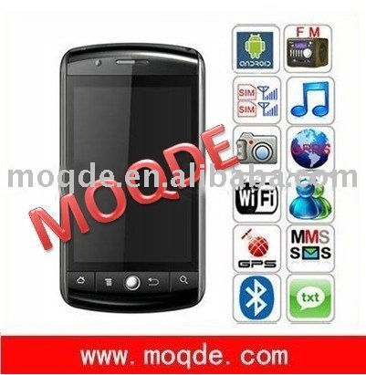 Wholesale H3000 android 2.2 mobile phone support GPS wifi tv bluetooth camera free shipping