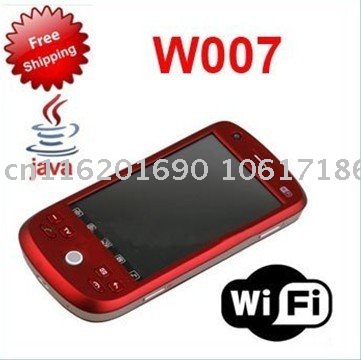 Freeshipping W007 WIFI TV phone with dual camera,wifi smartphone cellphone