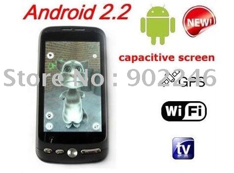2011 newest Free shipping FG8 Android 2.2 windows phone/AGPS/wifi/Analog TV/3.6" Capacitive Multi-point touch screen/dual sim