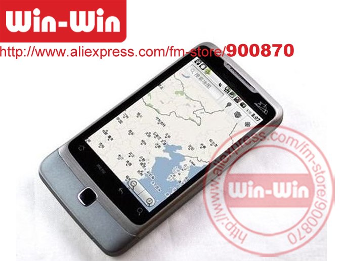 Free shipping A5000 Android v2.2 with Wifi Analog TV GPS Quad Band Dual Cards cellphone Java Touch Screen Smart mobile Phone