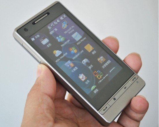 Free shipping T5388+ Both Android 2.2 and WM 6.5 system GPS WIFI smart phone