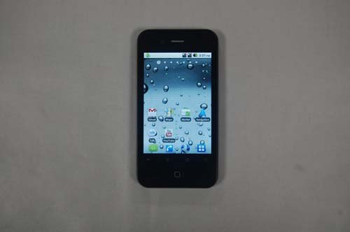 3.5 Inch Capacitive Multi-touch Screen 2.0 Mega Pixel Android Cell Phones
