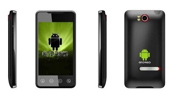 3.5-inch Touching Sreen 320x480 Pixel Resolution Double Card Multi-function Android Cell Phones