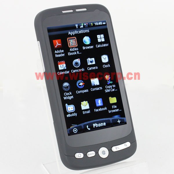 DHL Free Shipping! Google Android 2.2 GPS WiFi TV Face detection Dual Sim Mobile Phone FG8 (Paypal, Credit Card)