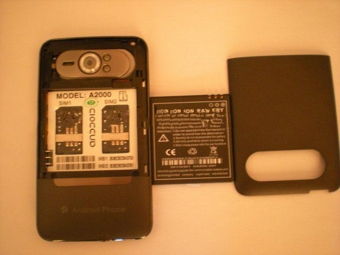 Star A2000 4.3 Inch Smart Phone Android 2.2 Dual SIM Real GPS WIFI TV