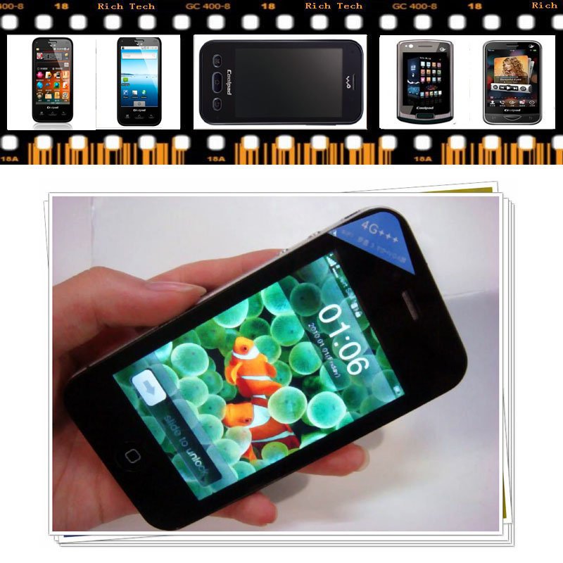 Hot 4G+ with WIFI 3.5 Inch Touch Screen Cheap Mobile Phone