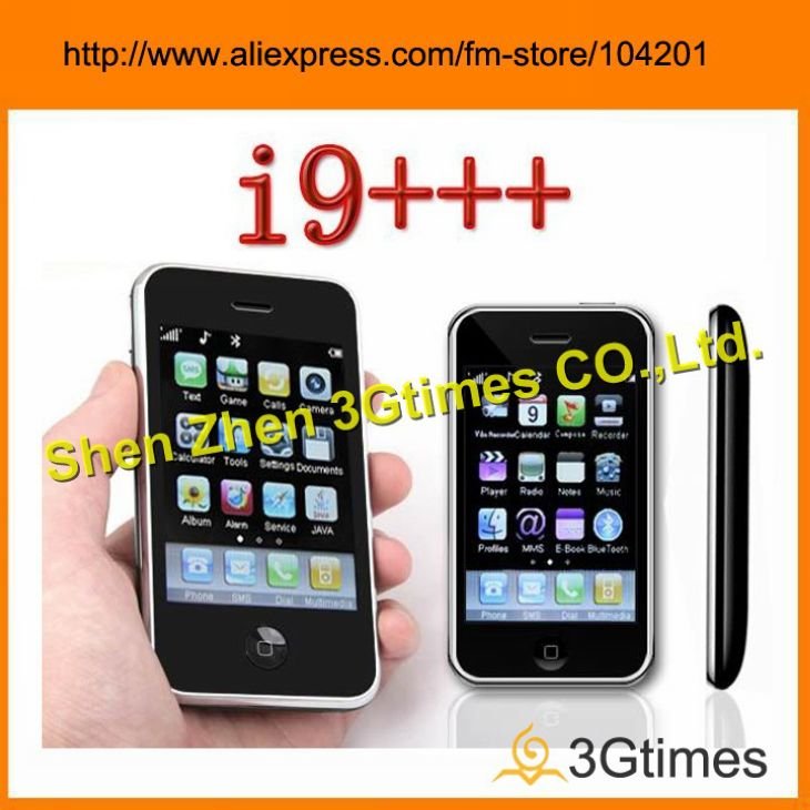 Cheapest Support JAVA Games 3G GSM Dual Sim i9 Cell Phone