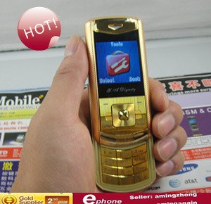 Hot selling Dual SIM Quad Band Slider Camera Cell Phones
