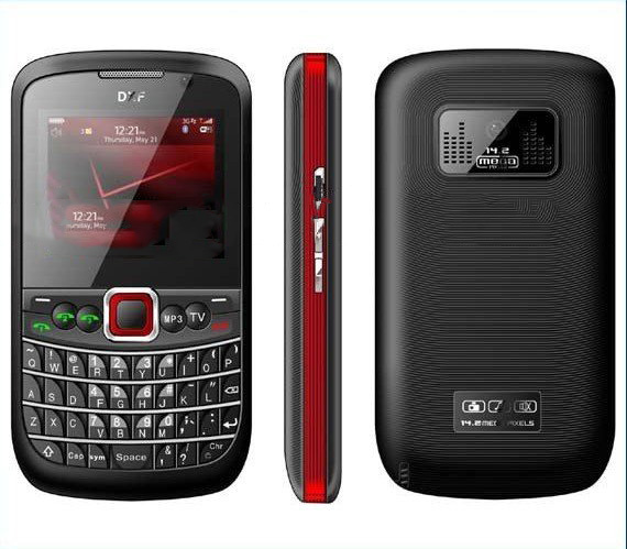 Cheap Three Slim TV Qwerty Keyboard F51 Mobile Phone
