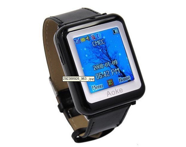 AK08 Touch Screen Mp3 Mp4 Wrist Watch Cell Phone