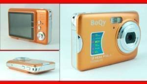 2.4”TFT Touch Screen 8X Digital Zoom 650mAh Li-ion Battery Digital Cameras