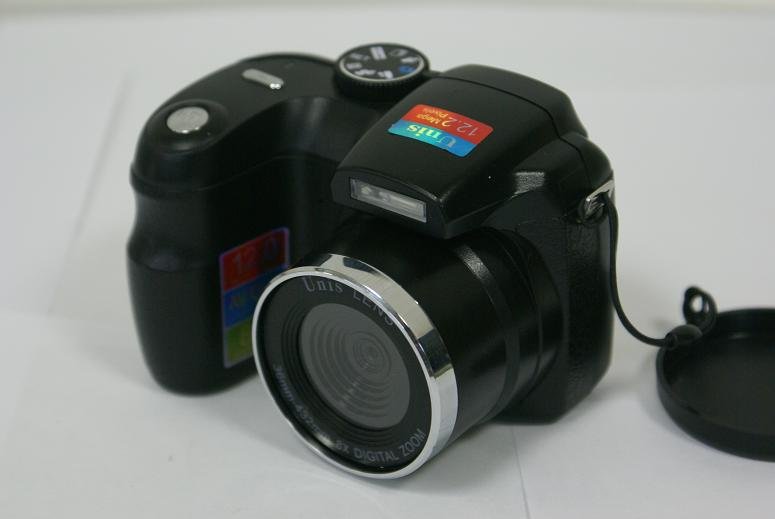 USB SD Card Black 2x - 7x Zoom Digital Cameras