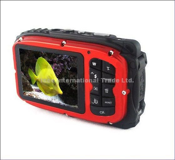 2.7 Inch TFT LCD 640x480 Pixels 8X Digital Zoom Function Digital Cameras