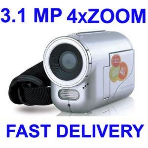 Practical Portable 3.1Mega Pixel Mini Digital Camera
