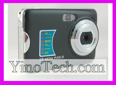 DC590 12.0 MP 2.7 Inch TFT LCD Anti-shake Digital Camera