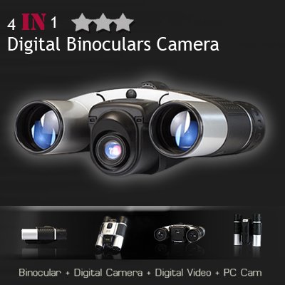 New Digital Binoculars Camera Camcorder with DV PC Web Cam