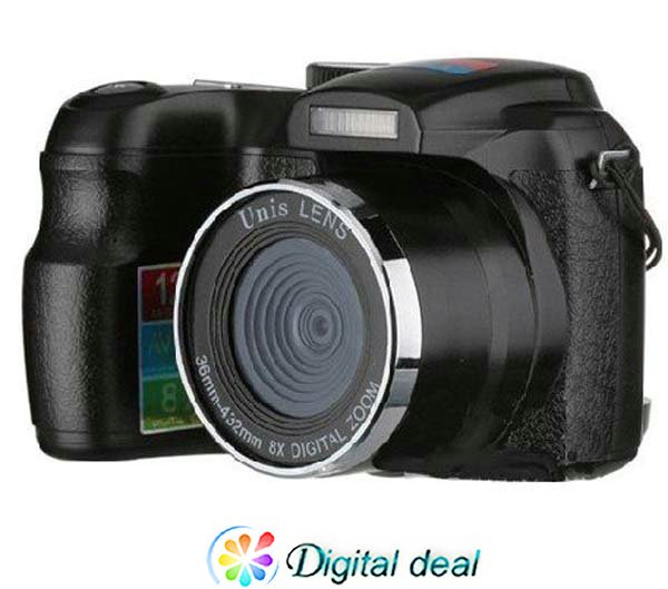 12 MP 2.4" TFT Display VP-T1000 Digital Camera