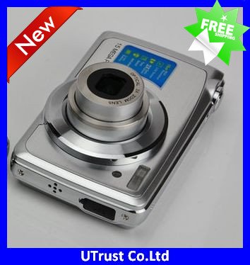 Cmos Sensor 2.7" TFT LCD 3X Optical Zoom 4X Digital Zoom Camera