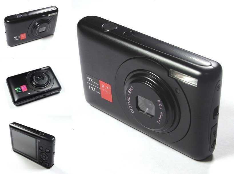Fashion 100% New Anti Shake Mini Digital Camera