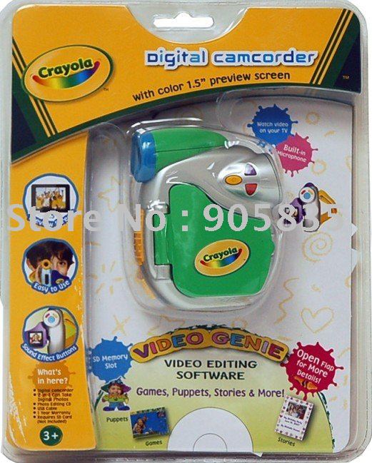 Crayola 1.3MP Preview Screen Cute and Nice Out Cameras