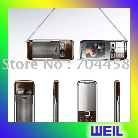 TV Camera Mini Quad Band Dual Sim Card Cell Phones