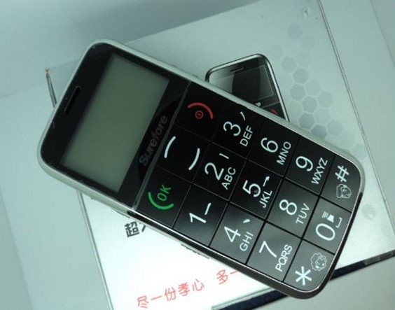 S180 Single Sim Single Standby Unique Appearance MTK CPU Solution Senior Phone