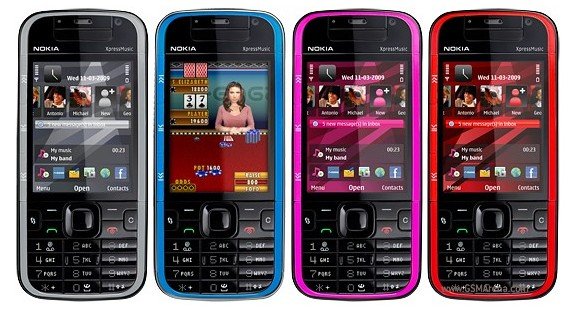 5730XM 3G Bluetooth Email 2.4 Inches Screen Symbian System Rotatable Cell Phones