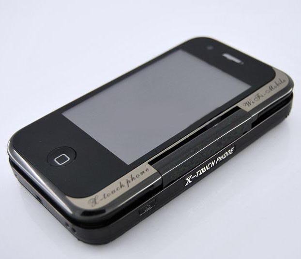Wifi Tv Dual Sim Cards 180 Rotatable Mobile Phone